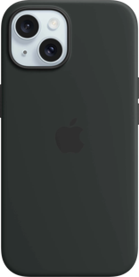 Apple iPhone 15 Back Cover met MagSafe Zwart