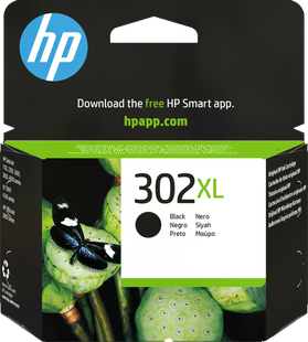 HP 302XL Cartridge Zwart