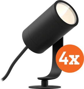 Philips Hue Lily Starter Pack White and Color prikspot 4-Pack