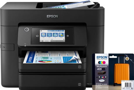 Epson WorkForce WF-4830DTWF + 1 set extra XL cartridges