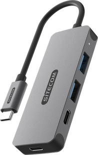 Sitecom USB-C naar USB-A/USB-C 10Gbps Hub
