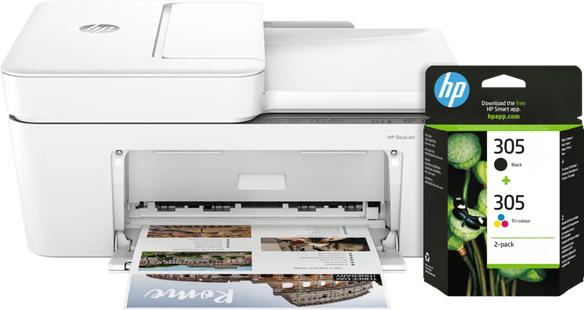 HP Deskjet 4220e + 1 set extra cartridges