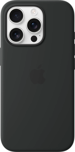 Apple iPhone 16 Pro Back Cover met MagSafe Zwart