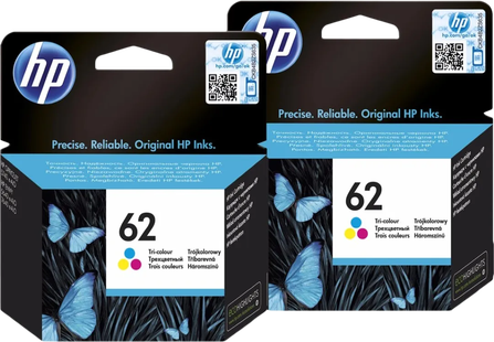 HP 62 Cartridges Kleur Duo Pack
