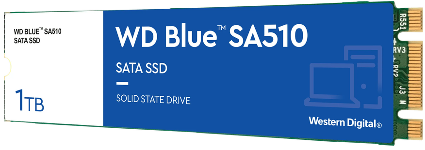 WD Blue SA510 1TB SATA M.2 SSD