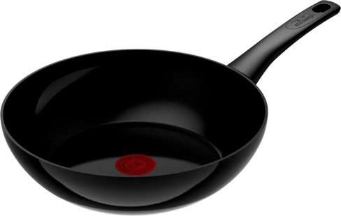 Tefal Renew On Keramische wokpan 28 cm Zwart