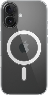 Apple iPhone 16 Back Cover met MagSafe Transparant