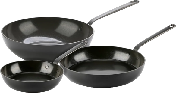 GreenPan Craft Koekenpannenset 20 + 28 cm + Wokpan 28 cm