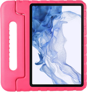 Just in Case Classic Samsung Galaxy Tab S9/S9 FE/S10 FE/S10 Lite Kids Cover Roze