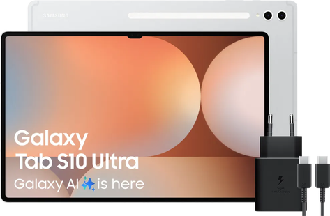 Samsung Galaxy Tab S10 Ultra 14,6 inch 512GB Wifi Zilver + Oplaadpakket