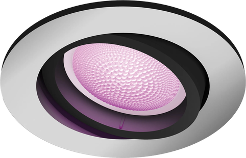 Philips Hue Centura inbouwspot White and Color - rond - Aluminium