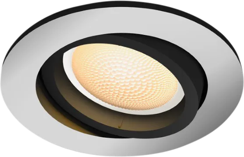 Philips Hue Milliskin inbouwspot White Ambiance - rond - Aluminium
