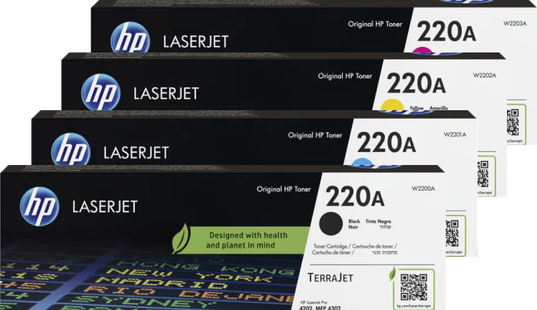 HP 220A LaserJet Toner Combo Pack