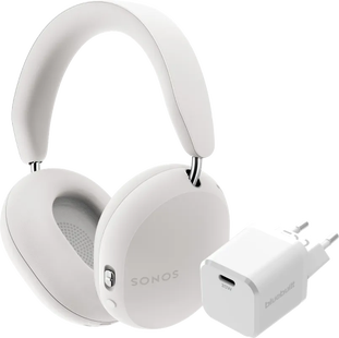 Sonos Ace Wit + BlueBuilt Power Delivery Oplader met Usb C Poort 20W Wit