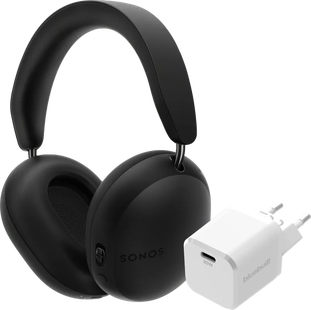 Sonos Ace Zwart + BlueBuilt Power Delivery Oplader met Usb C