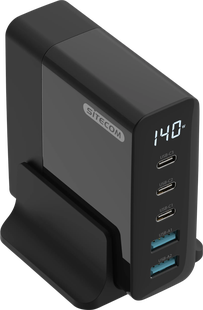 Sitecom 140W Power Delivery Desktop Charger with LED display