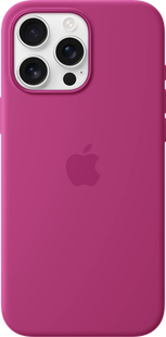 Apple iPhone 16 Pro Max Back Cover met MagSafe Fuchsia