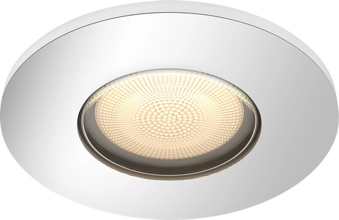 Philips Hue Adore badkamerinbouwspot White Ambiance - rond - Chroom
