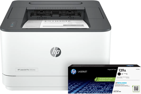 HP LaserJet Pro 3002dw + 1 extra zwarte toner