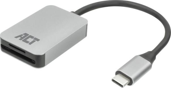 ACT USB-C kaartlezer voor SD en microSD