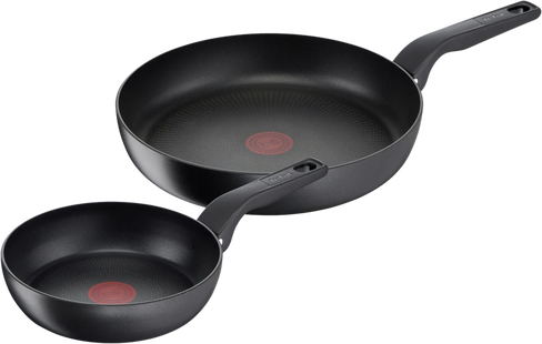 Tefal Hard Titanium Pro Koekenpannenset 24 + 28 cm