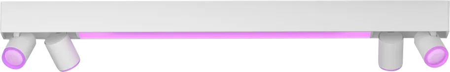 Philips Hue Centris Opbouwspot White and Color - Wit - Rechthoek - 4-spots