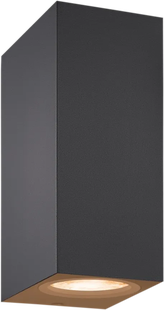 WiZ Up and Down Wandlamp - Wit en Gekleurd Licht - zwart