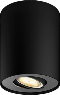 Philips Hue Pillar Opbouwspot White Ambiance - Zwart - 1-spots