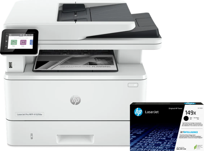 HP LaserJet Pro MFP 4102fdw + 1 extra zwarte XL toner