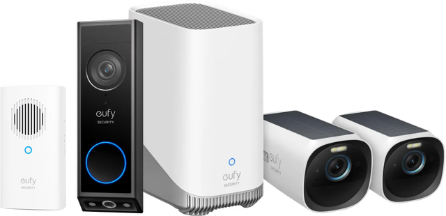 Eufycam 3 Duo pack + Video Doorbell E340 + Chime