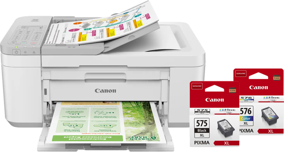 Canon PIXMA TR4756i + 1 set extra XL cartridges