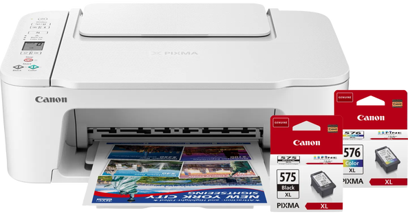 Canon PIXMA TS3751i + 1 set extra XL cartridges
