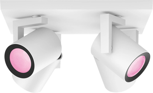 Philips Hue Argenta Opbouwspot White and Color - Wit - 4-spots