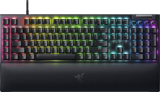Razer BlackWidow V4 Mechanisch Gaming Toetsenbord Yellow Switch Qwerty