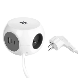 ACT AC2425 3 contacten stekkerdoos