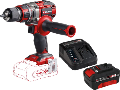 Einhell TP-CD 18/80 Li BL Solo + Einhell 18 V/4.0 Ah Starter Kit- Power X-Change