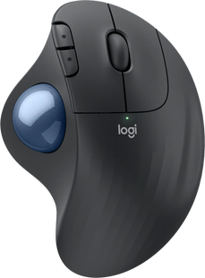 Logitech ERGO M575S Wireless Trackball Muis Zwart