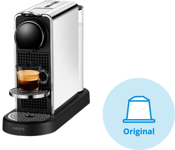 Krups Nespresso CitiZ Platinum XN610D RVS