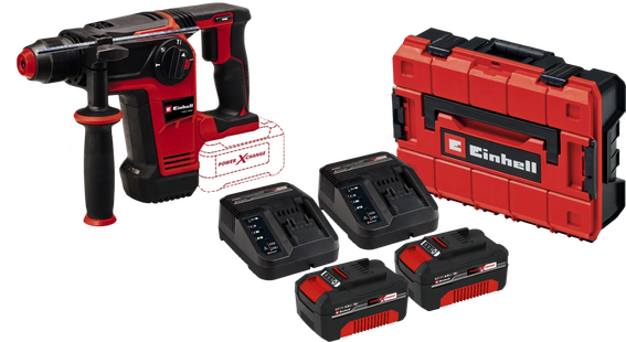 Einhell TP-HD 18/26 Li BL Solo 4,0 Ah Accu (2x) Starterspakket