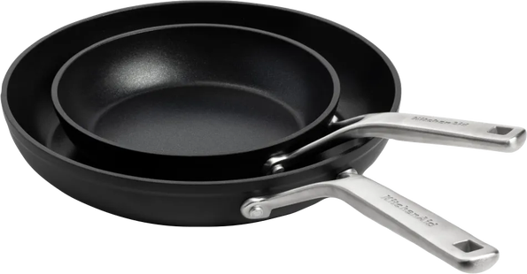 KitchenAid Forged Hardened Aluminium Koekenpannenset 20 + 28cm