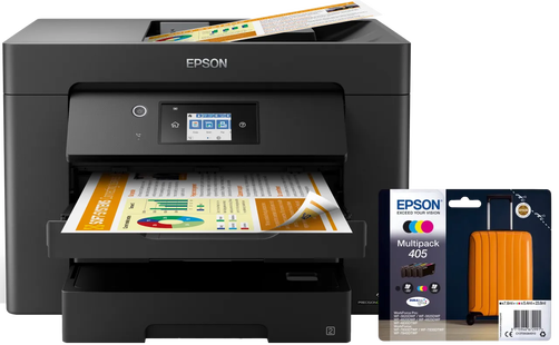 Epson WorkForce WF-7830DTWF + 1 set extra cartridges