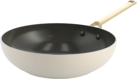 BK Sublime wokpan 28 cm Cream