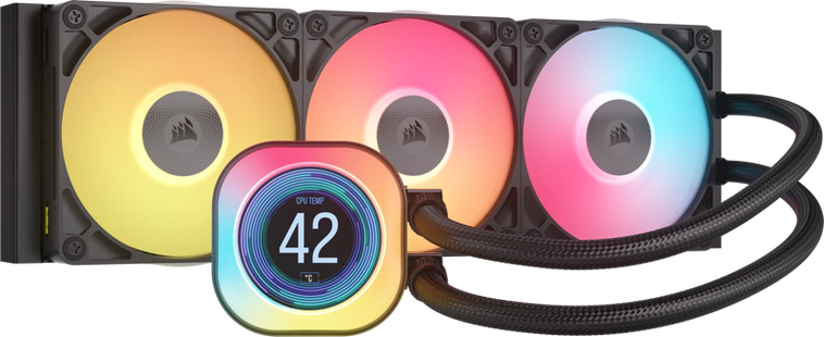 CORSAIR iCUE LINK TITAN 360 RX LCD AiO