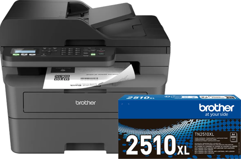 Brother MFC-L2800DW + 1 extra zwarte XL toner