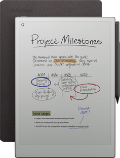 reMarkable Paper Pro met Book Case Basalt