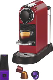 Krups Nespresso Citiz XN7415 Kersenrood