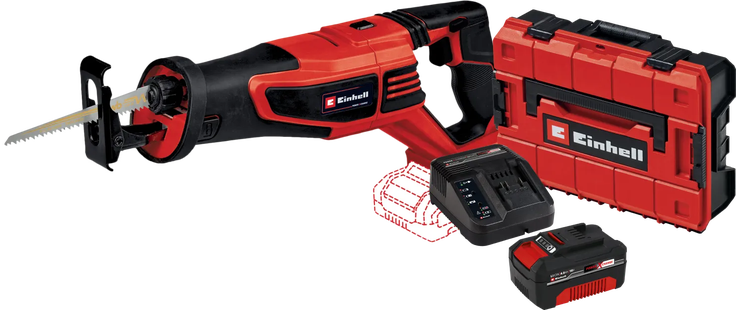 Einhell TP-AP 18/28 Li BL Solo 4,0 Ah Accu E-Case S-F Starterspakket