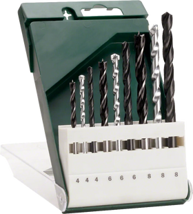 Bosch 9-delige Borenset Metaal/Steen/Hout