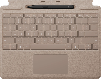 Microsoft Surface Pro 13 Inch Type Cover met Slim Pen Duinzand Qwerty