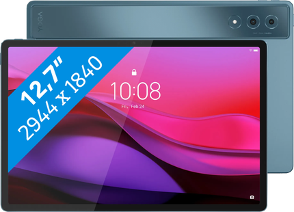 Lenovo Yoga Tab Plus 256GB Wifi Blauw met Stylus en Toetsenbordhoes QWERTY